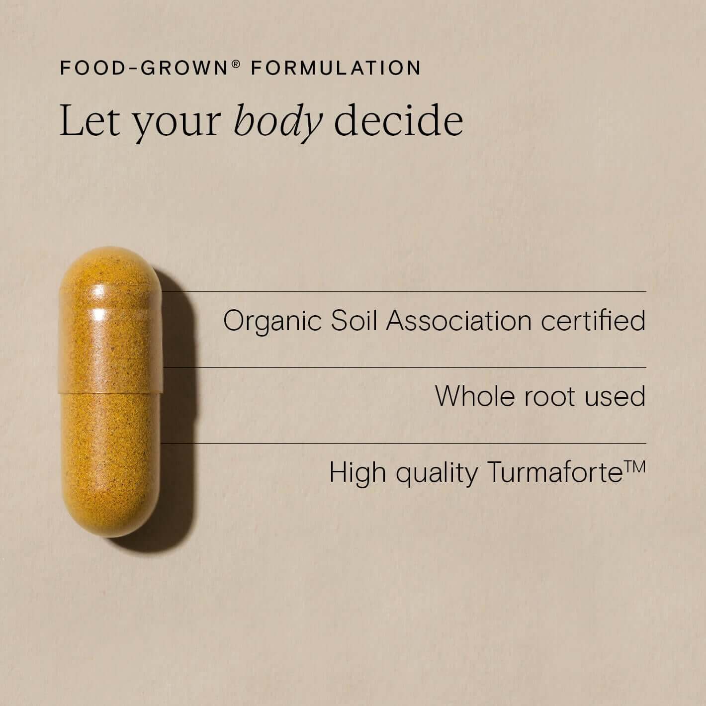 Food-Grown® Organic Turmaforte™ Turmeric