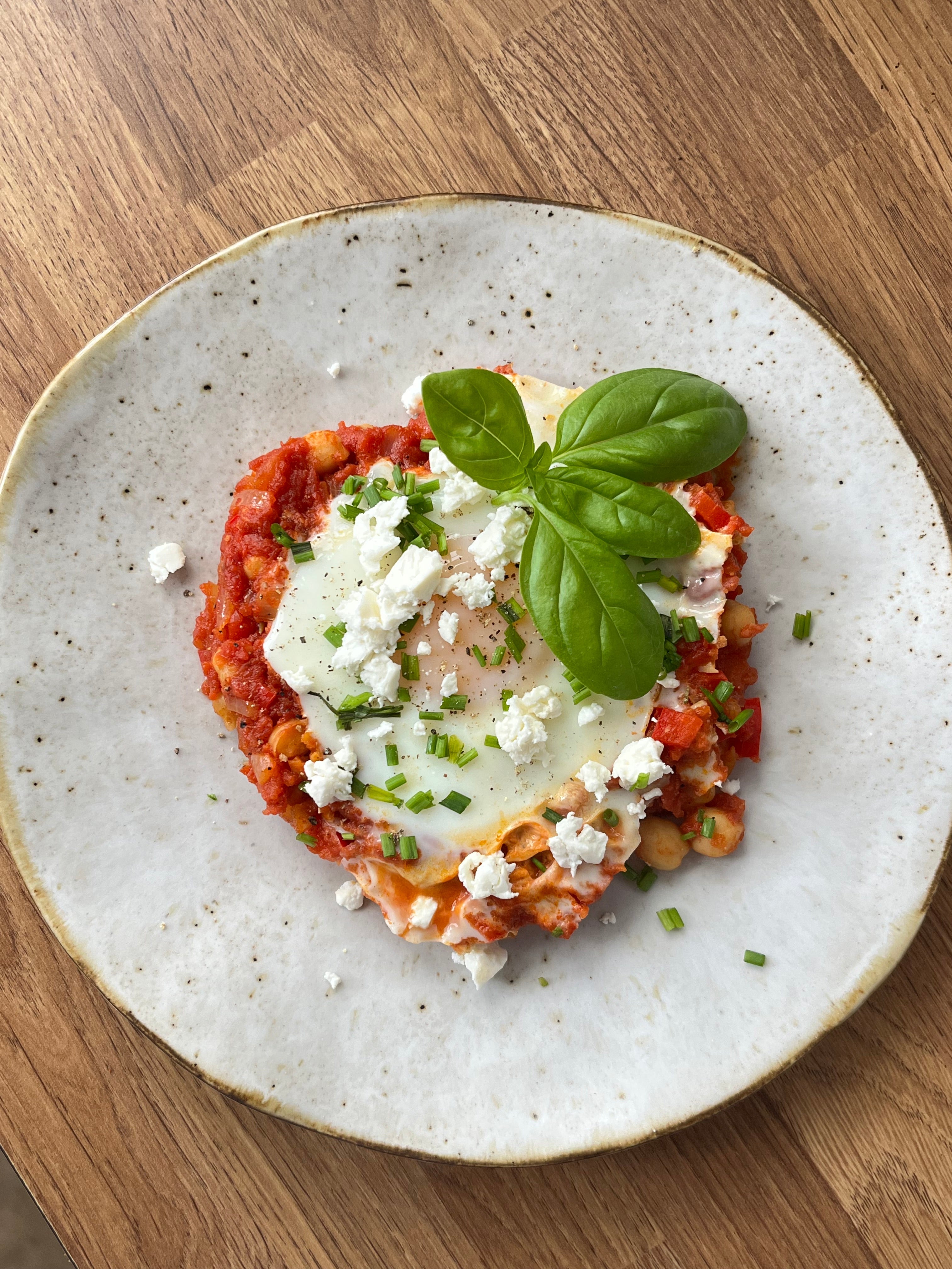 Traditional Shakshouka with Chickpeas
