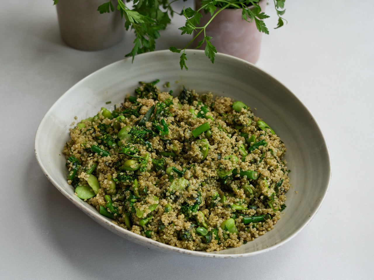 Herby Green Quinoa