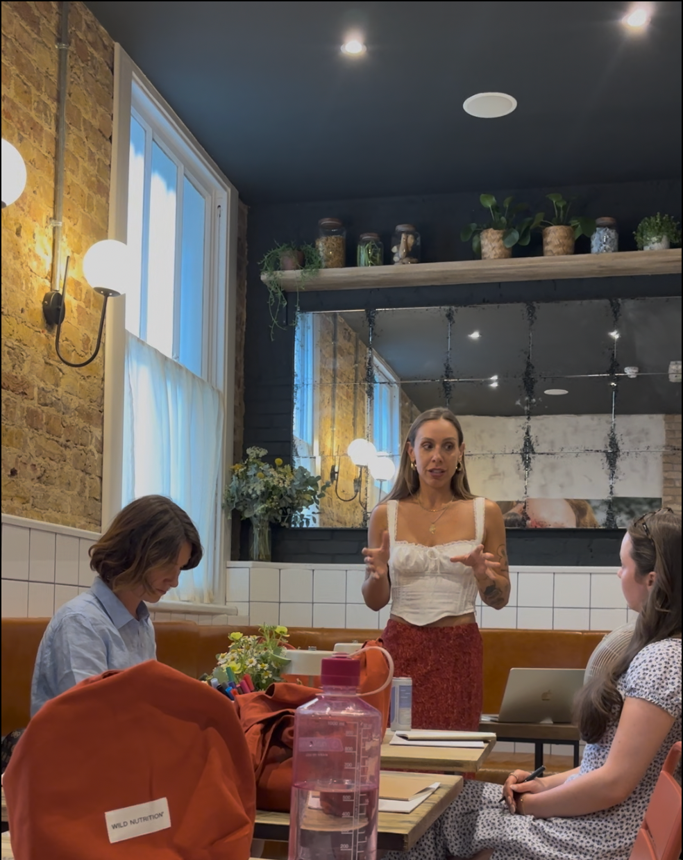 Fibre Fix Café lookback: Nicole Vignola’s workshop on trusting your instincts