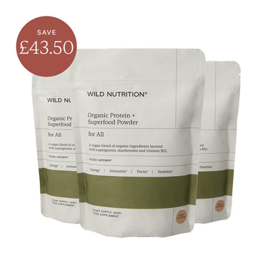 3 for 2 Organic Protein + Superfood Powder