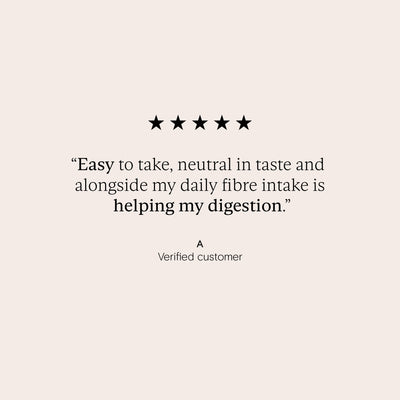 Verified review on Wild Nutrition's High Fibre Plus