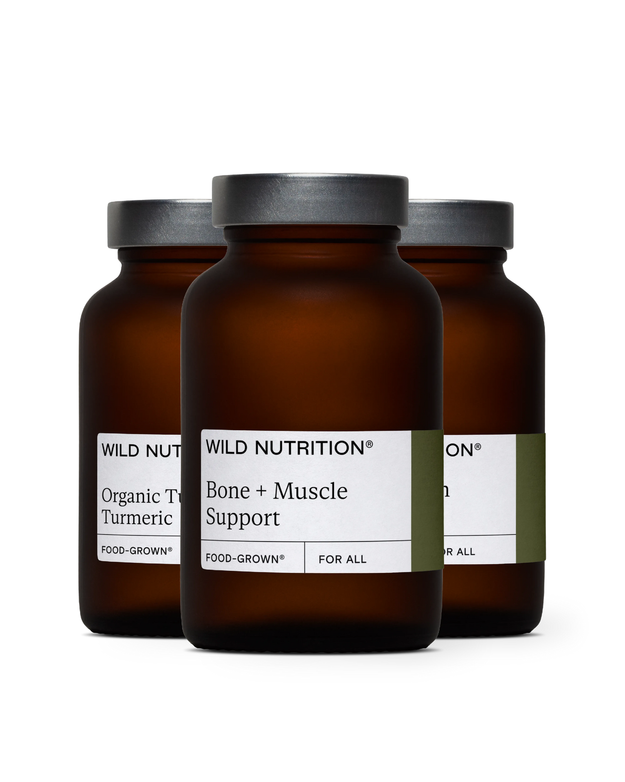 Wild Nutrition's Joint + Bone Support Trio