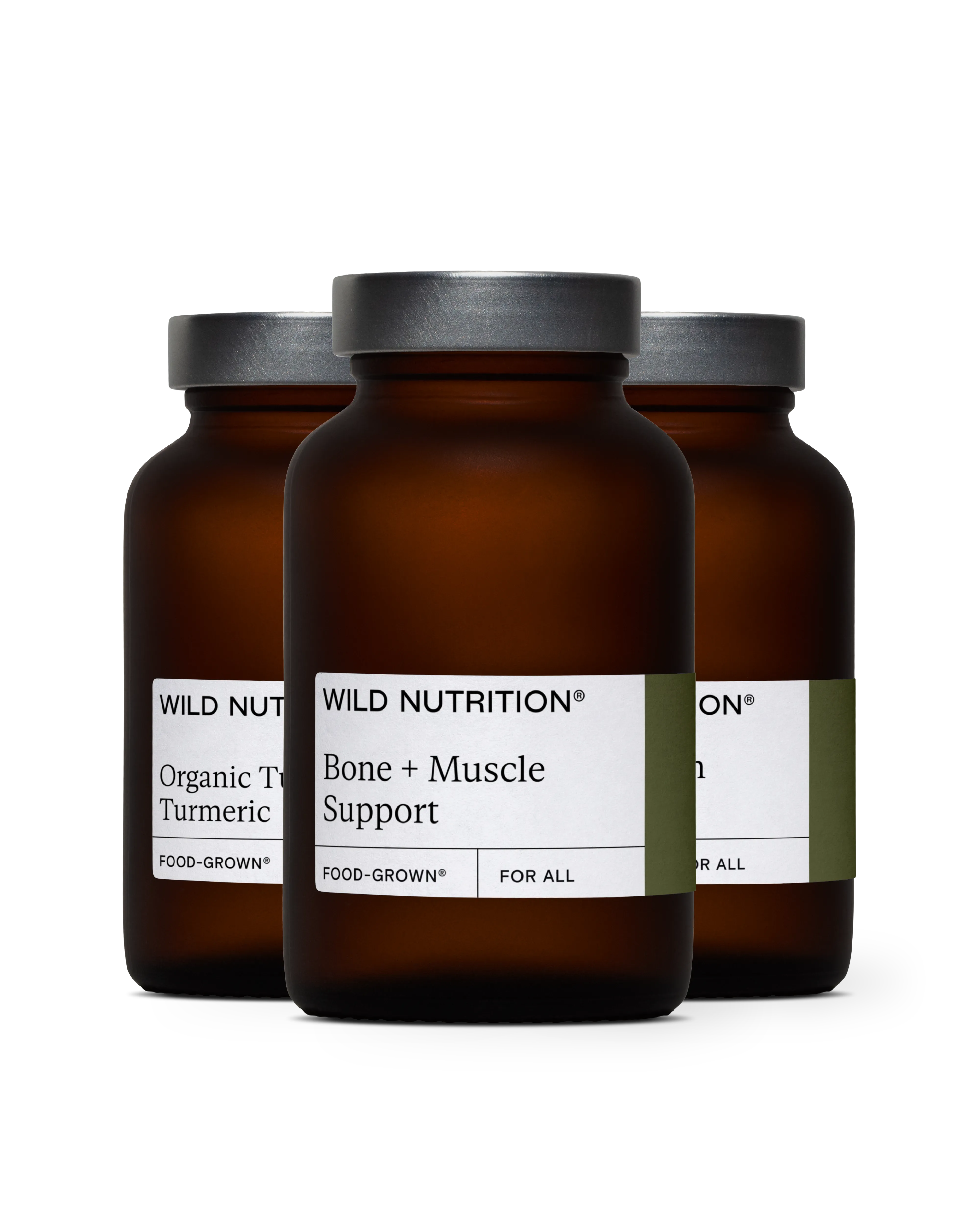 Wild Nutrition's Joint + Bone Support Trio