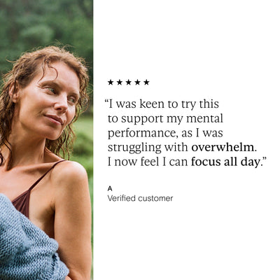 5 star review for Wild Nutrition's Lion's Mane Plus