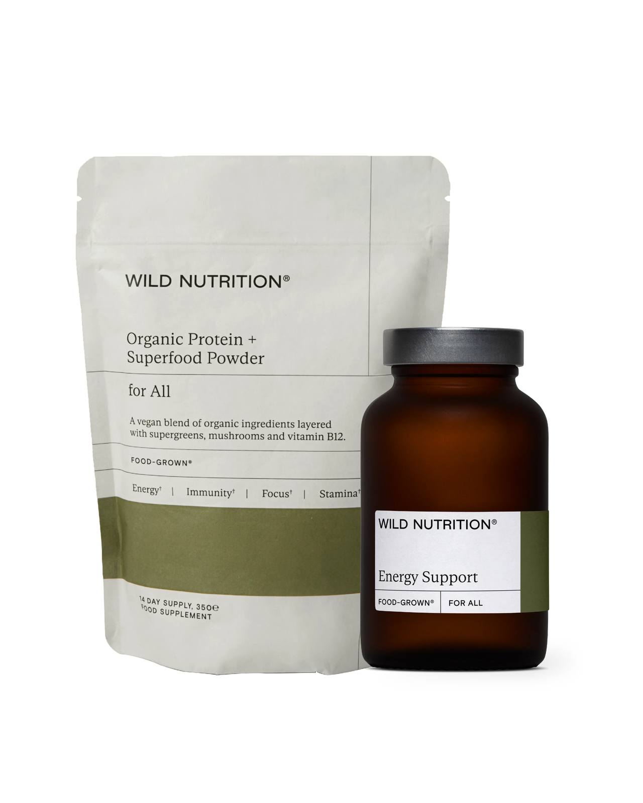 Wild Nutrition's Natural Energy Duo