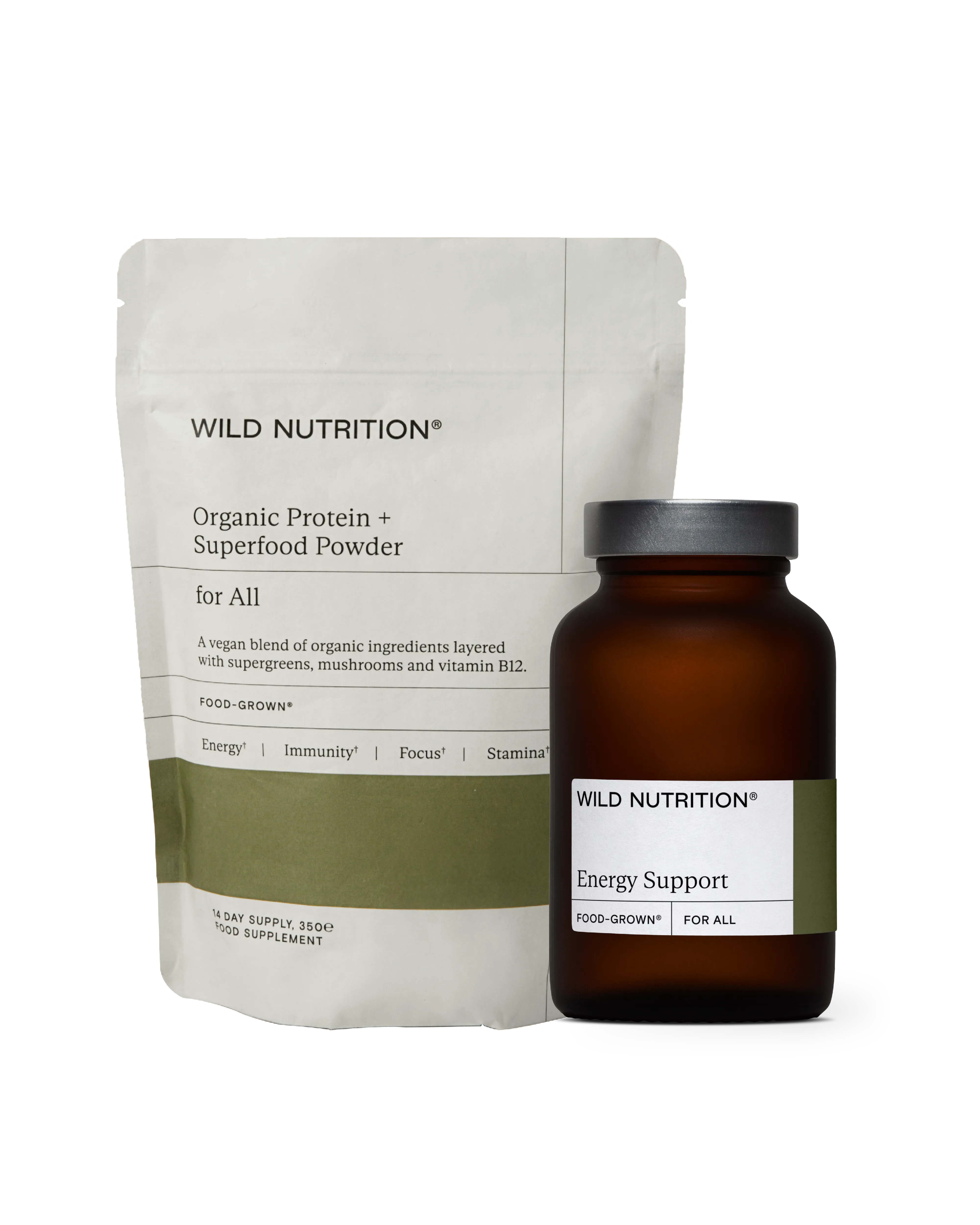 Wild Nutrition's Natural Energy Duo