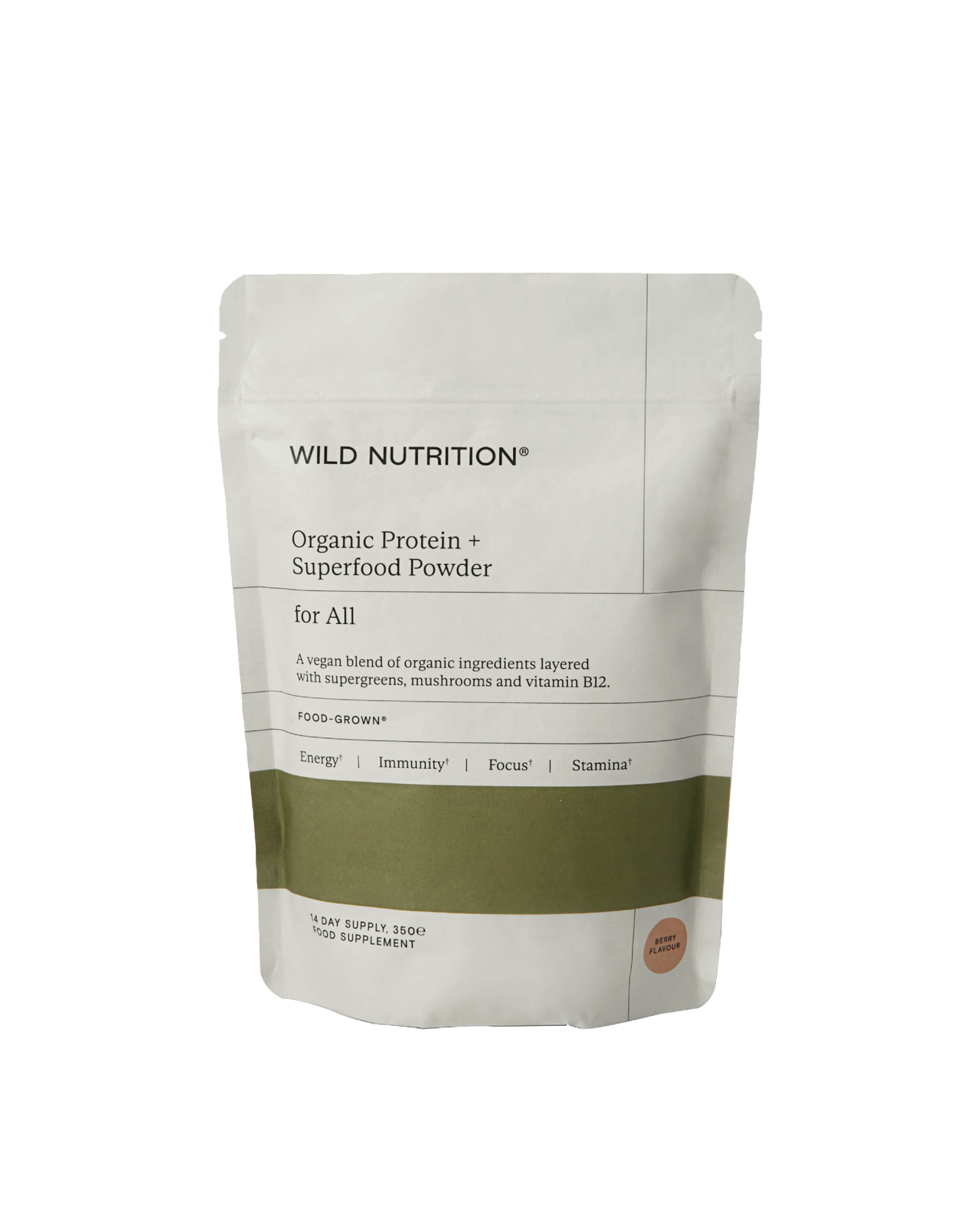 Wild Nutrition's Organic Protein + Superfood Powder