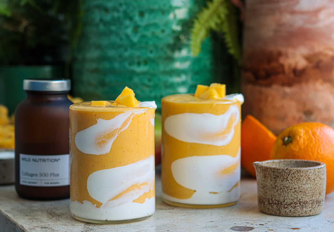 Mango Glow Collagen Smoothie | Wild Nutrition