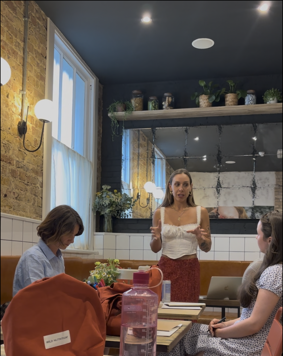 Nicole Vignola at the Fibre Fix Cafe | Wild Nutrition