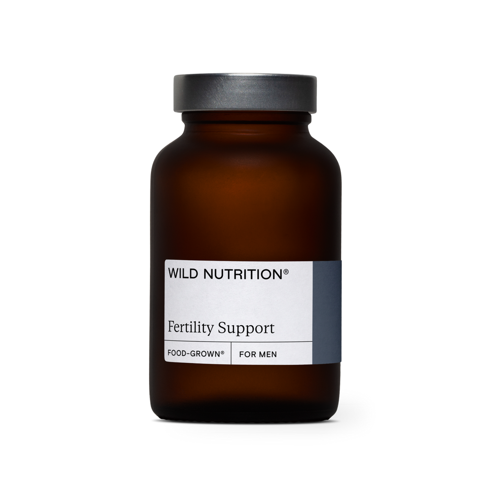 Fertility Support for Men — Refillable glass jar - 30 days supply