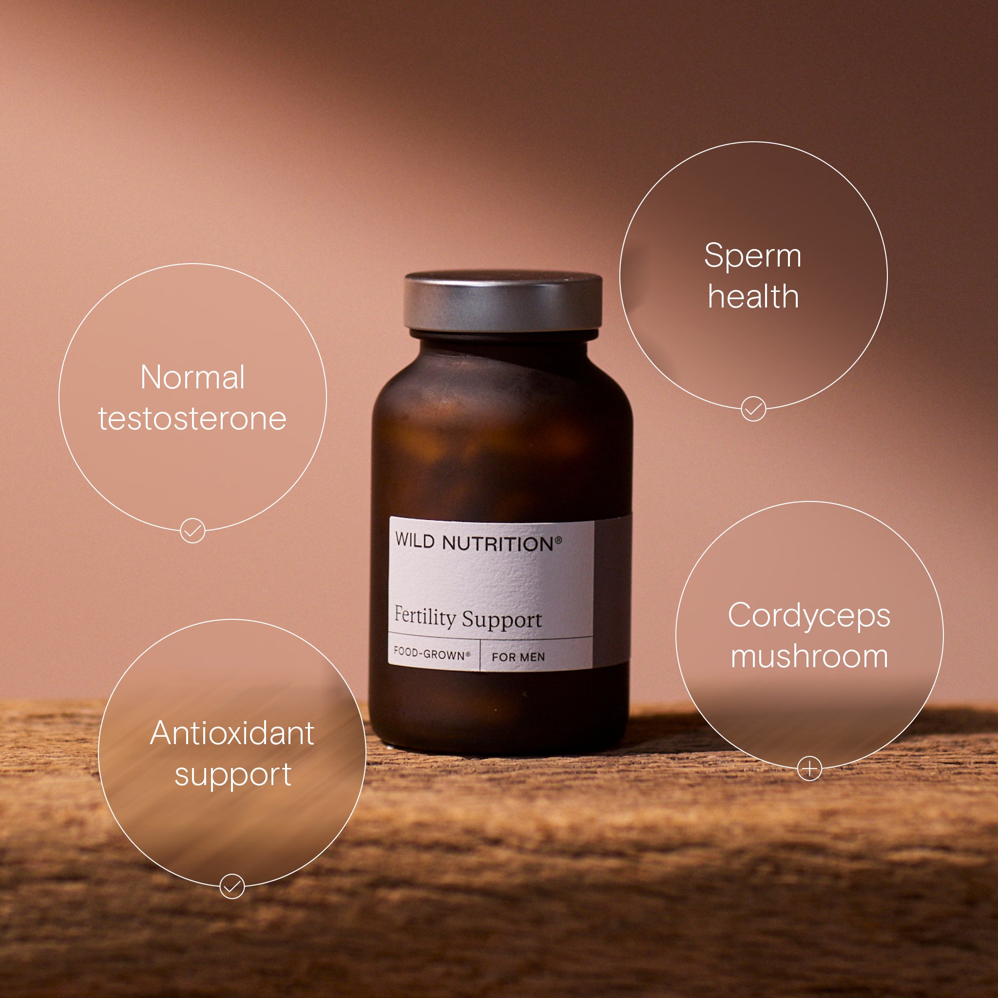 nutrients for male fertility Men's Food-Grown Fertility
