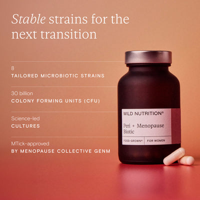 Peri + Menopause Biotic | Wild Nutrition