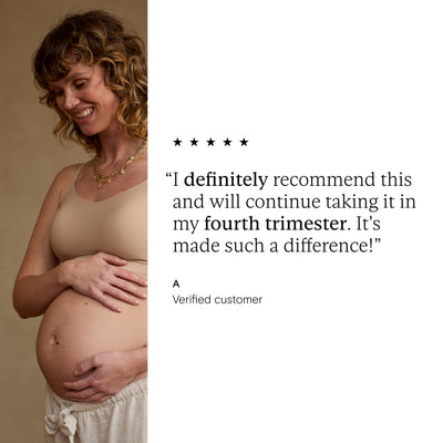 5 star review for the Pregnancy + New Mother Biotic | Wild Nutrition