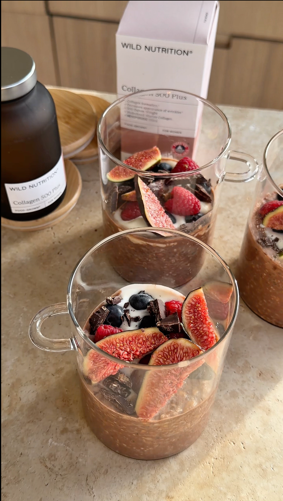Chocolate Collagen Breakfast Pots | Collagen 500 Plus