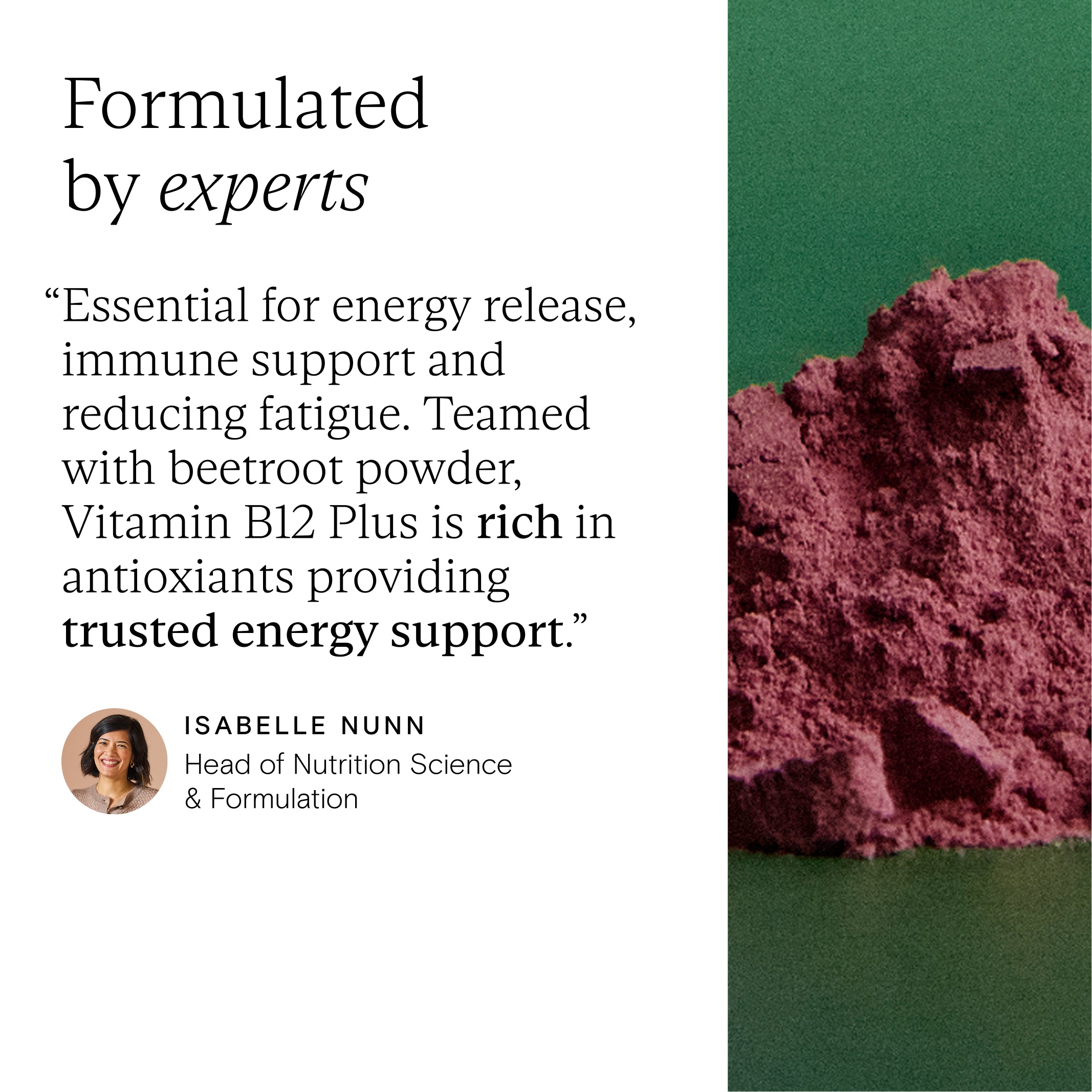 Food-Grown Vitamin B12 Plus