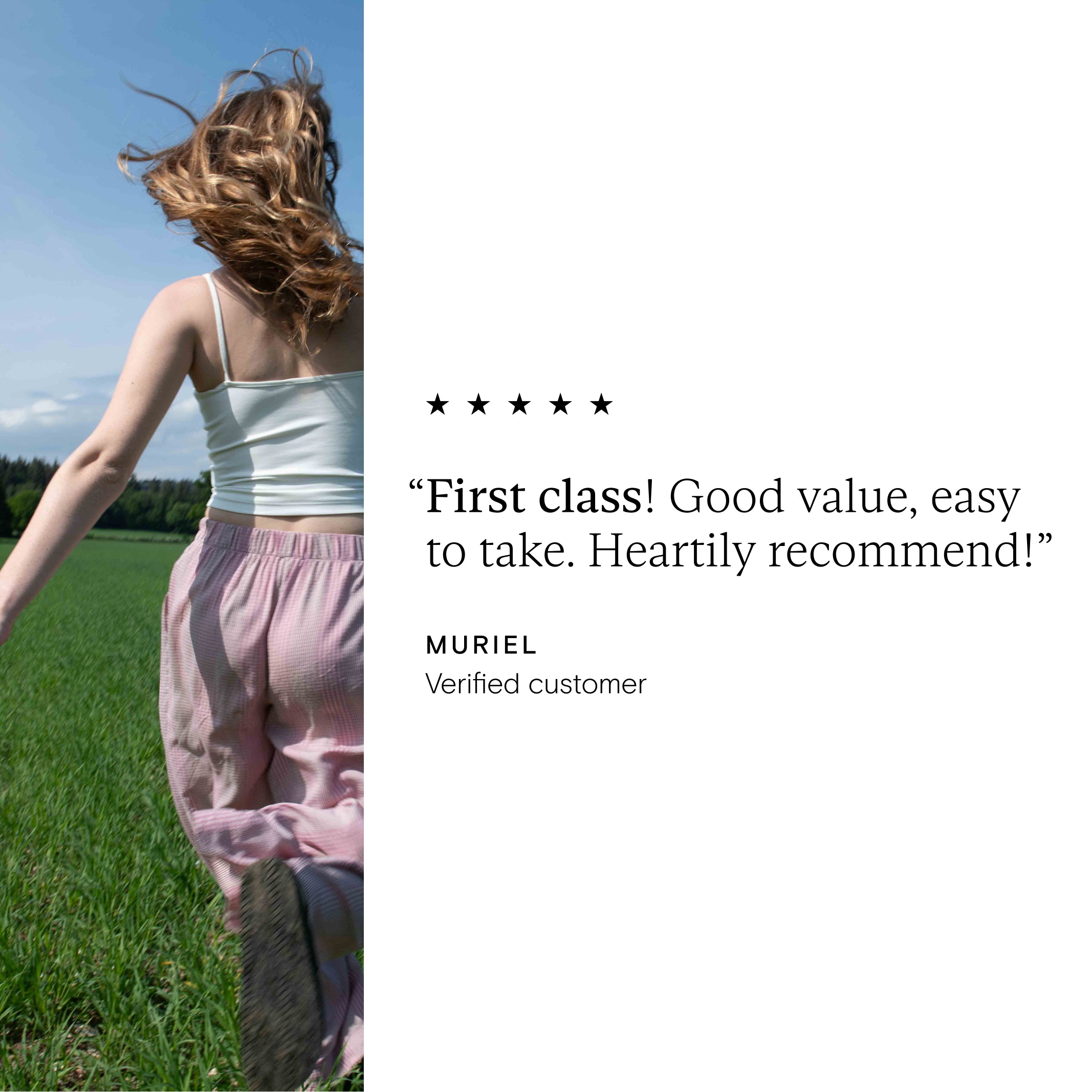 5 star review for the Vitamin B12 Plus | Wild Nutrition