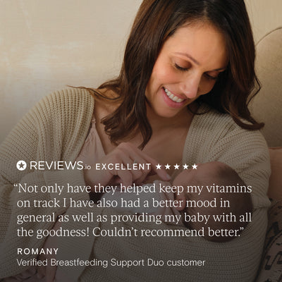 Customer review - Breastfeeding Support Duo Supplements