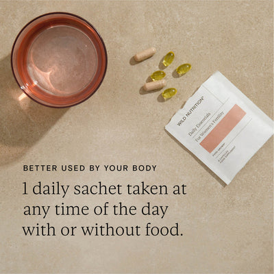 How to take daily essentials for women's fertility