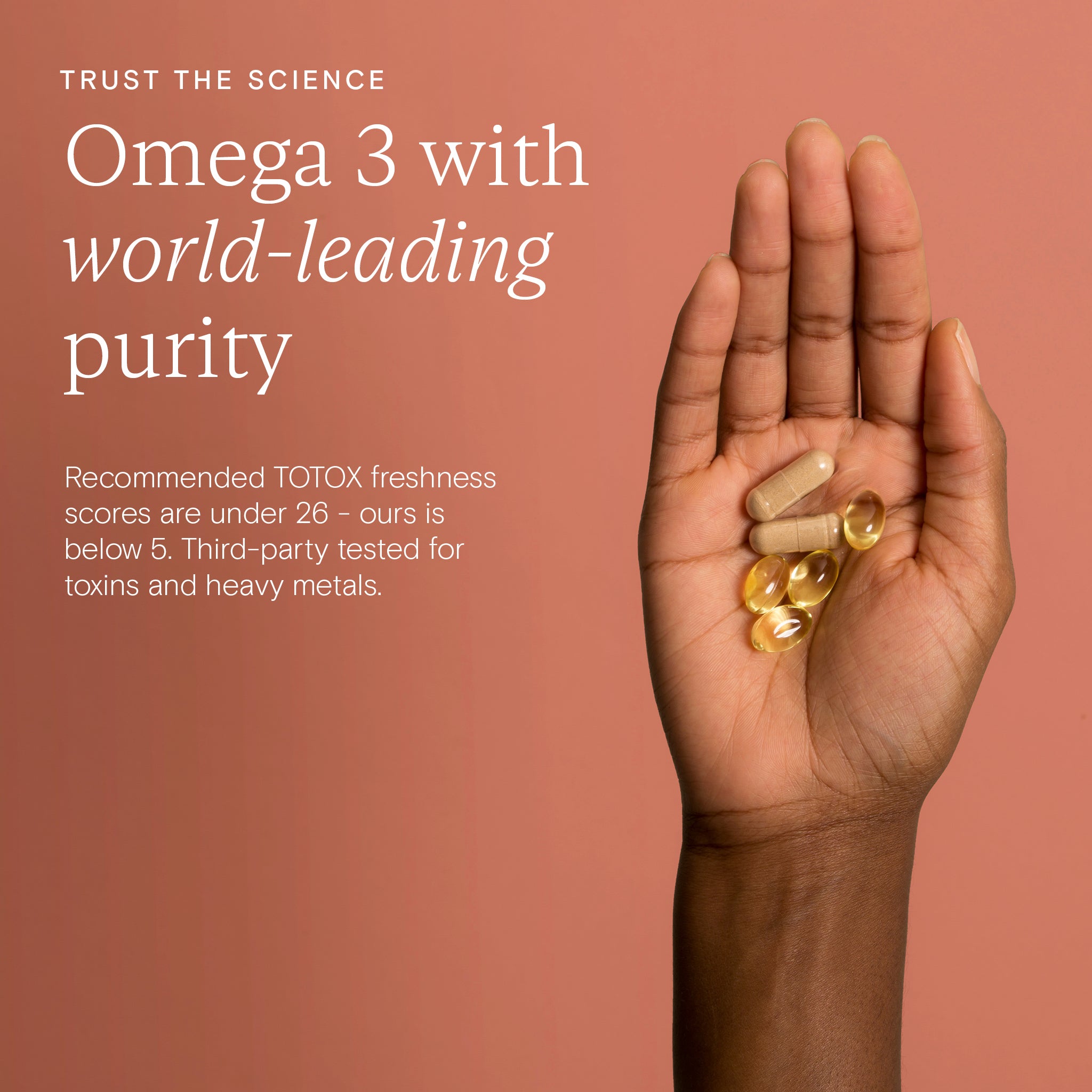 Omega 3 with world-leading purity