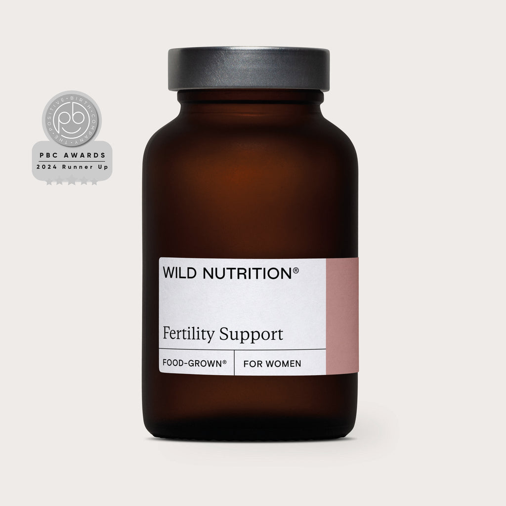 Food-Grown® Fertility Support for Women — Refillable Glass Jar - 30 days supply