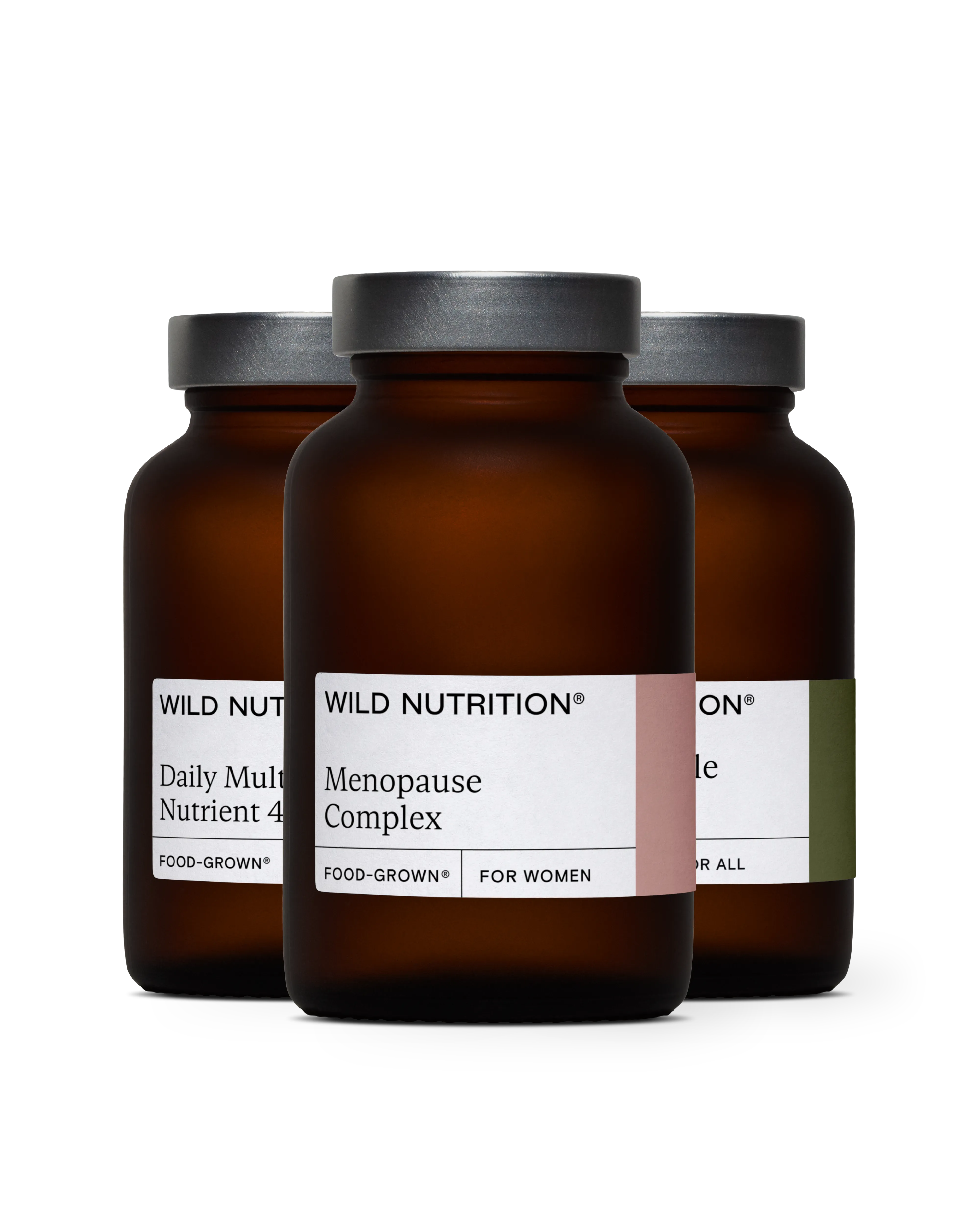 Wild Nutrition's Menopause Support Trio