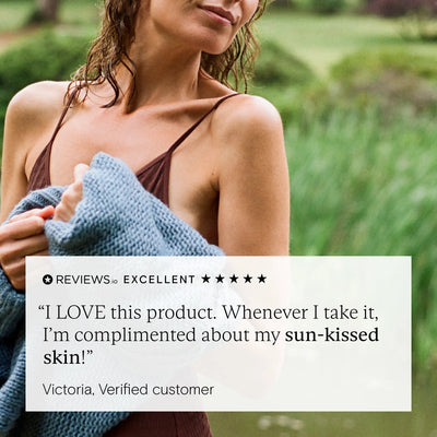 Verified customer review on the benefits of Natural Glow