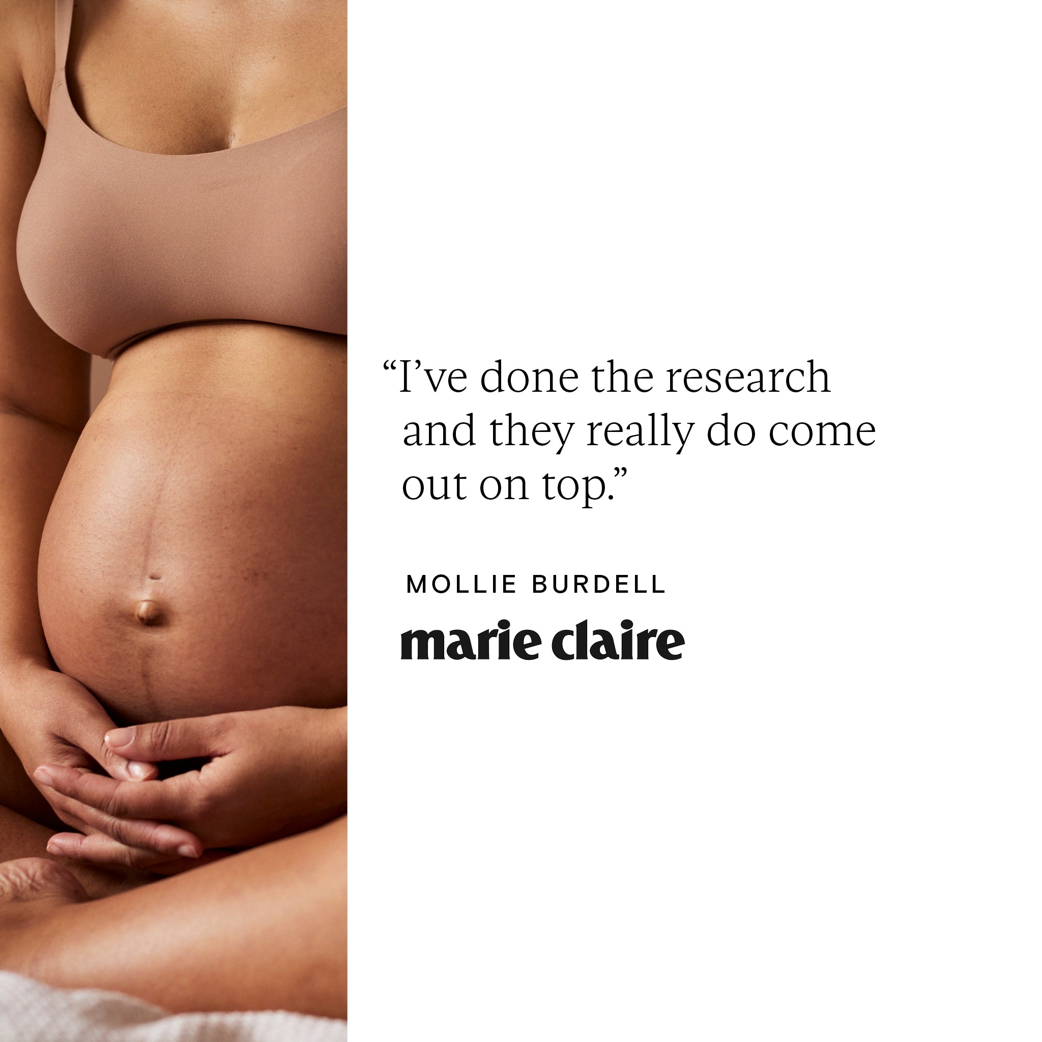 Review from Marie Claire for Wild Nutrition's Pregnancy + New Mother Multi