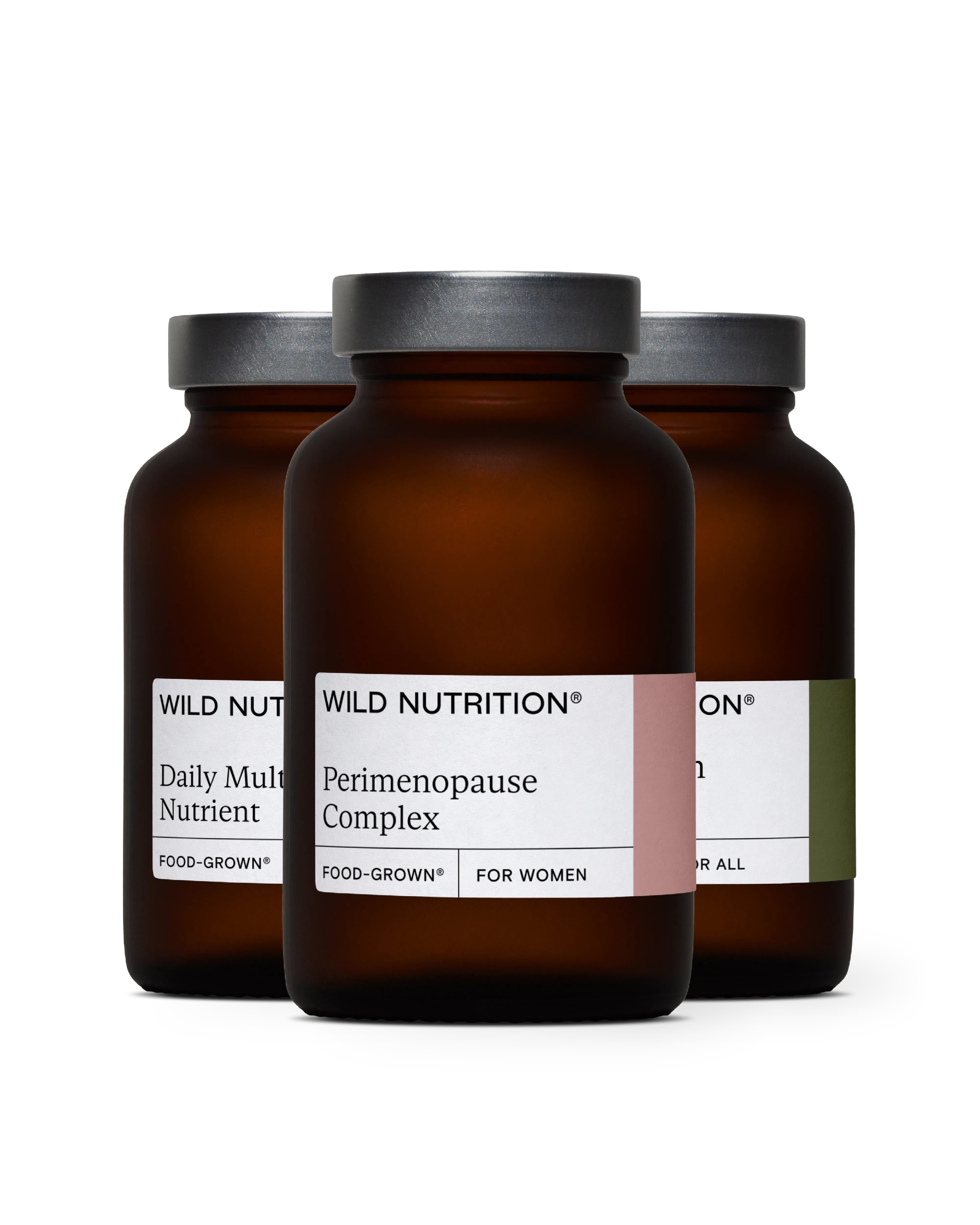 Wild Nutrition's Perimenopause Support Trio