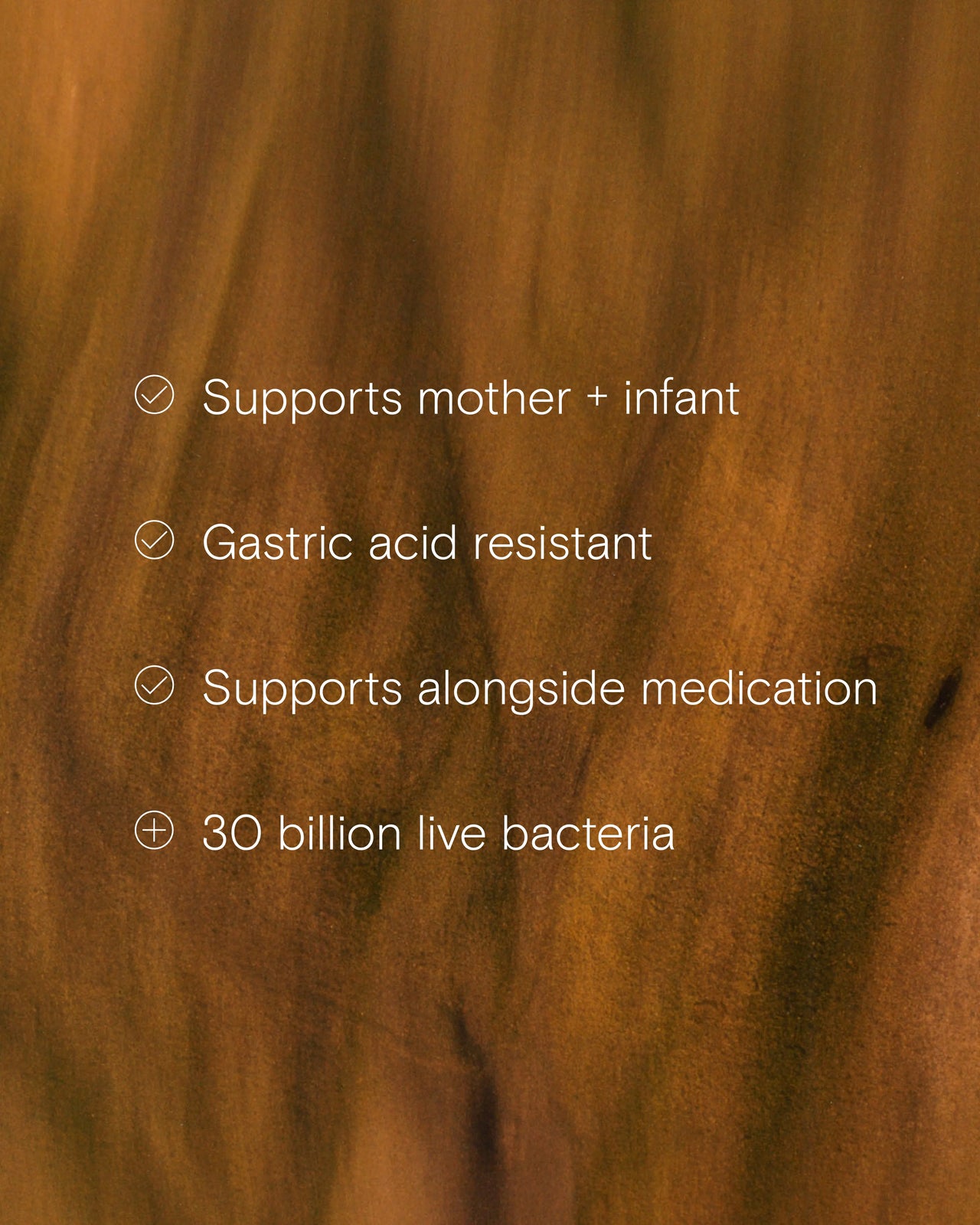 Benefits of the Pregnancy + New Mother Biotic