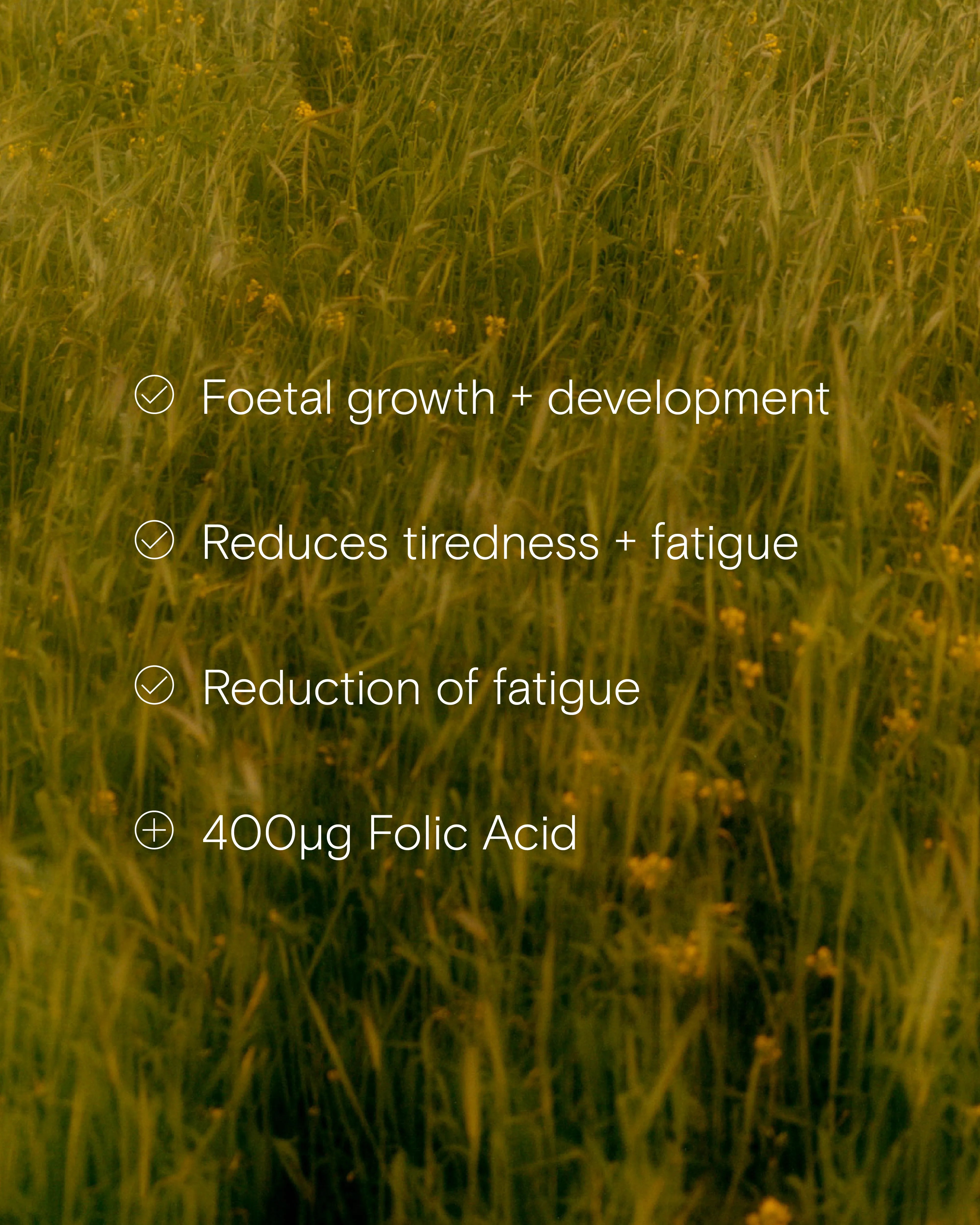 Benefits of Wild Nutrition's Pregnancy + New Mother Multi