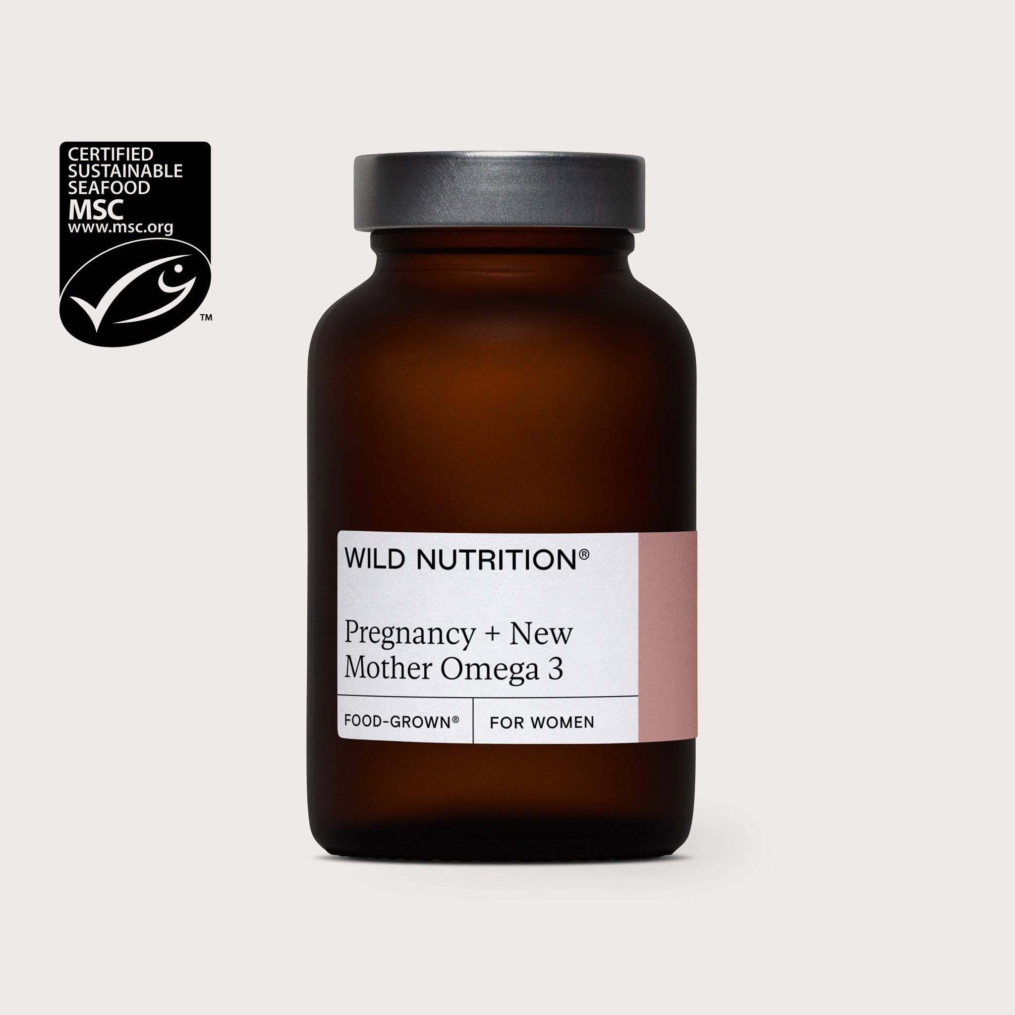 Food-Grown® Pregnancy + New Mother Omega 3