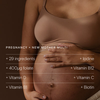 Pregnancy + New Mother Multi Ingredients list