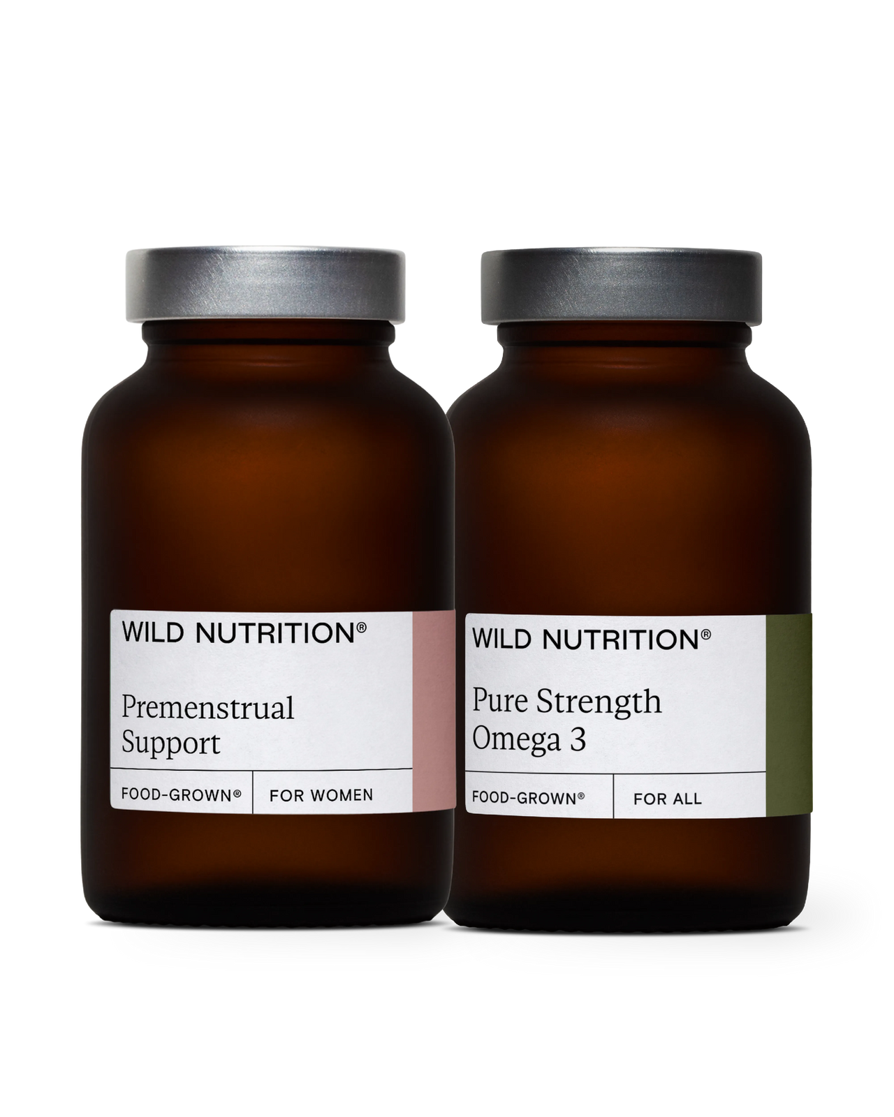 Wild Nutrition's Premenstrual + Cycle Support Duo