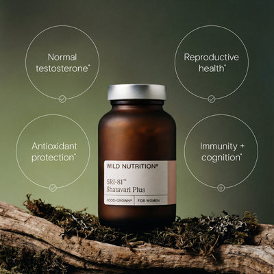 Benefits of Food-Grown® SRI-81™ Shatavari Plus 