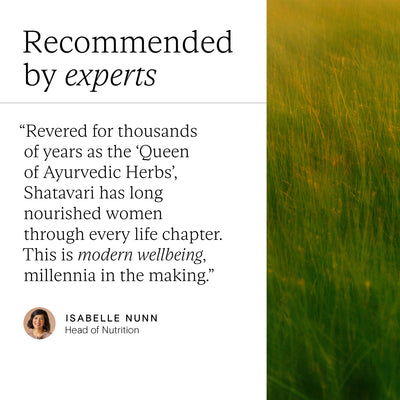 Expert recommendation of Shatavari 