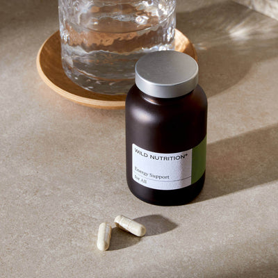 Energy Support Supplement jar and capsules
