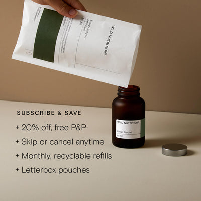 Subscribe + Save 20% with Wild Nutrition