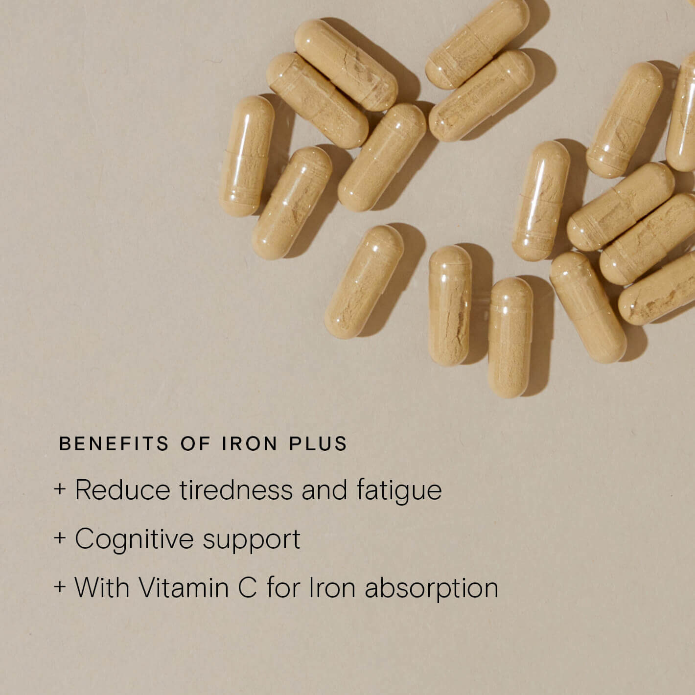 Iron plus  supplement wild nutrition