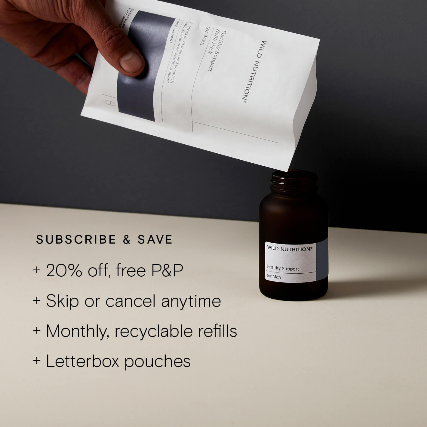 Food-Grown® Fertility Support for Men