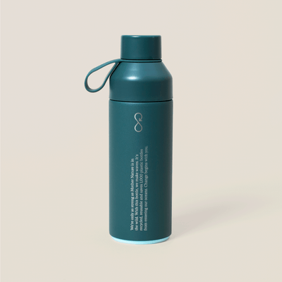 Back of ocean bottle from Wild Nutrition