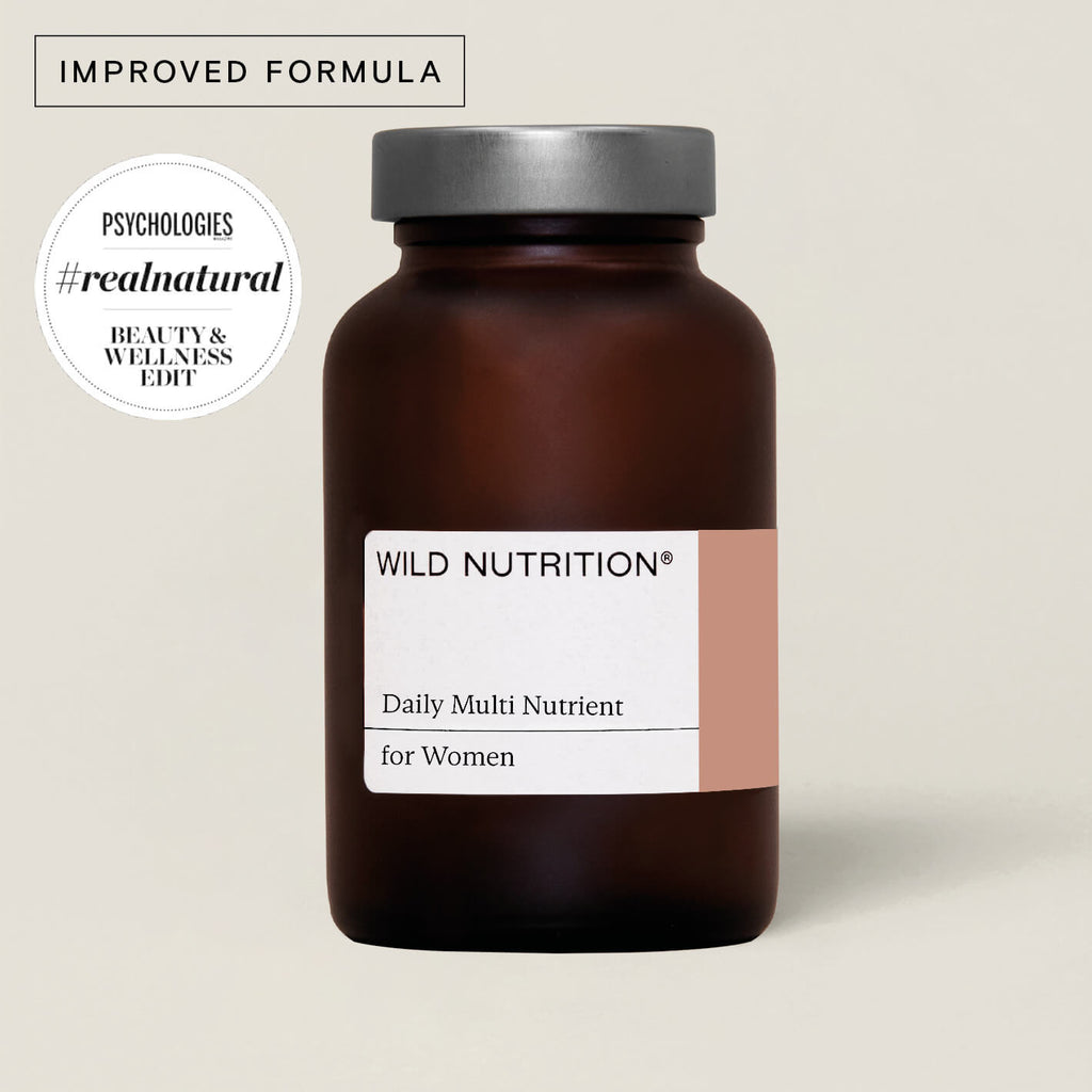 Food-Grown® Women's Daily Multi Nutrient — Refillable Glass Jar - 30 days supply