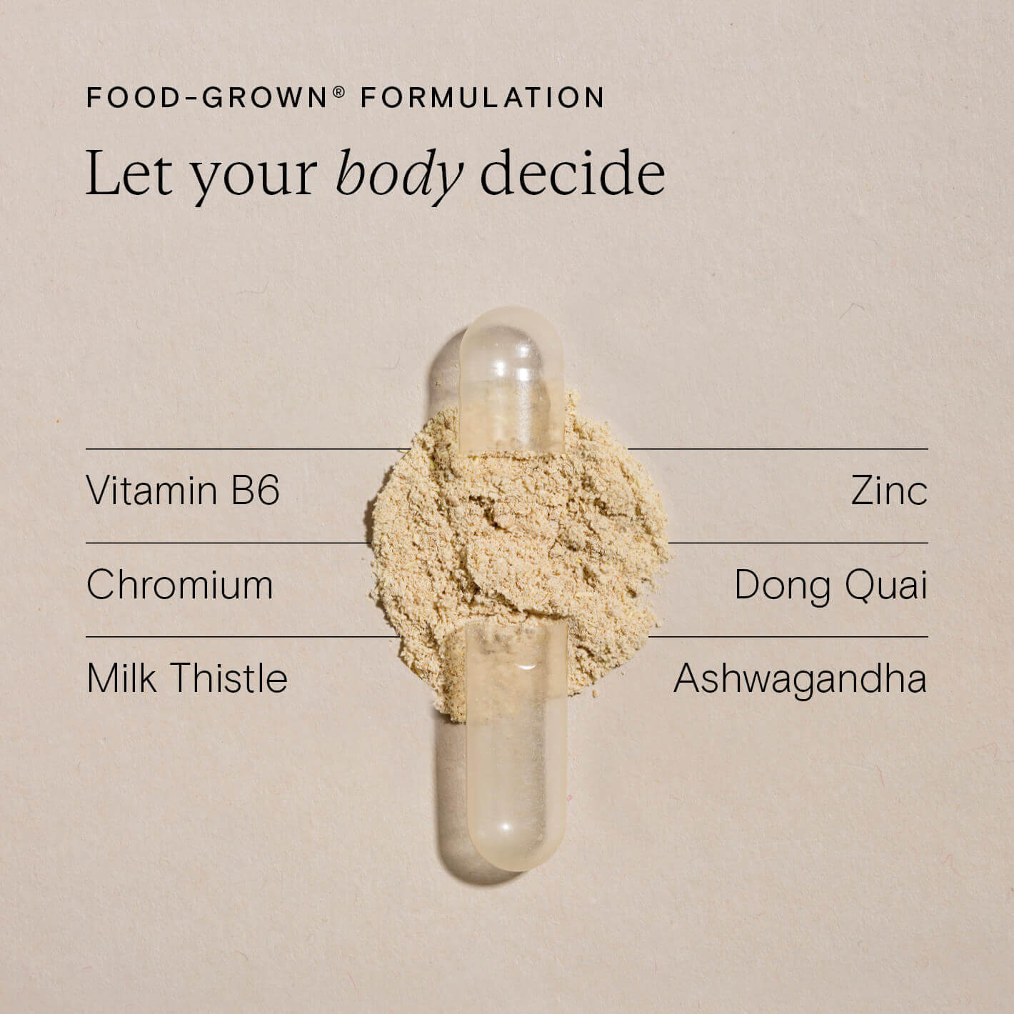 Food-Grown® Premenstrual Support